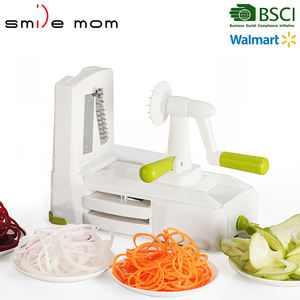 Cocina al por mayor 5 cuchilla vegetales Spiralizer espiral cortadora-calabacín Spaghetti Pasta fabricante vegetales Spiralizer - Product Image 4