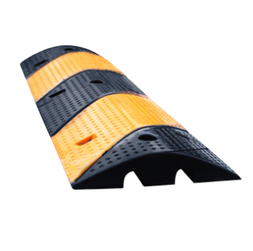 Hot Sale Outdoor Two Channels Rubber Speed Bump Hump