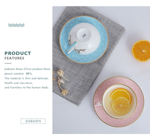 Elegent royal <span class=keywords><strong>gracia</strong></span> diseños de vajilla de cerámica plato de postre de porcelana tazas de café para la venta - Product Image 5
