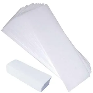 wholesale custom disposable beauty bandas depilatorias face wax strips non woven for facial hair removal