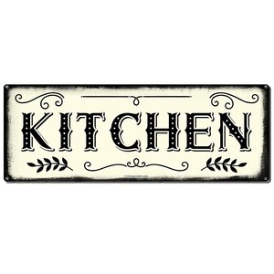 Rústico <span class=keywords><strong>Vintage</strong></span> cocina granja decoración Metal signos pintados a mano <span class=keywords><strong>para</strong></span> el hogar restaurante uso - Product Image 1