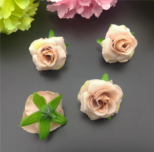 Hoa Nhân Tạo Rose Flower Head DIY <span class=keywords><strong>Corsage</strong></span> Quần Áo Phù Hợp Với Giả Hoa Cho Đám Cưới Đảng Trang Trí - Product Image 6
