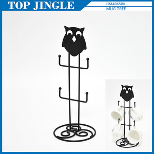 various styles wire owl design potlid holder,owl series - Product Image 2