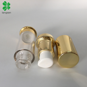 Gold Color 5ml Empty Refillable Airless Vacuum Pump Cream Lotion Bottles Cosmetic <strong>Travel</strong> Bottles Toiletries <strong>Liquid</strong> <strong>Container</strong> - Product Image 5
