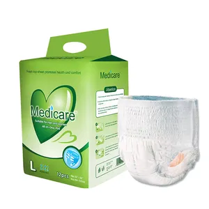 Zachte Comfortabele Ecuador Maleisië Volwassen Luier In Balen Adult Nappy Wegwerp Luier Voor Ouderen