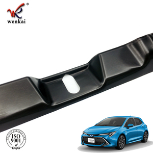 Negro trasero construido-en el parachoques protector pie placa para <span class=keywords><strong>Toyota</strong></span> <span class=keywords><strong>Corolla</strong></span> deporte escotilla. Auris 2019 protección Accesorios - Product Image 5