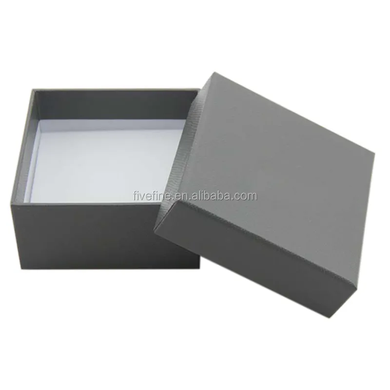 Caixa de presente de embalagem de roupas, de cartão preto de alta qualidade