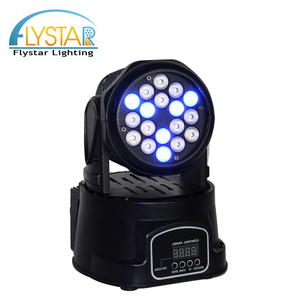 18*3W Mini Moving Head Stage light für Hochzeits feiern Beliebt in China DMX512 Kontrollierte LED-Lichtquelle für Themenparks - Product Image 3