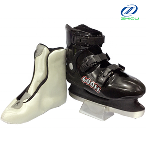 Hot Sale Custom Hard <strong>PE</strong> Shell Skating <strong>Shoes</strong> Lining Detachable Ice Skates for Ice Rink - Product Image 5