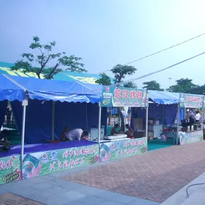 Tenda PVC Tahan Air Tahan Api Promosi untuk Festival Makanan Diskon Besar-besaran