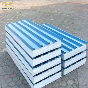 Panel Sándwich para Techo de Aluminio con Aislamiento de EPS/Lana de Roca, <span class=keywords><strong>Precio</strong></span> de Panel para Techo - Product Image 2