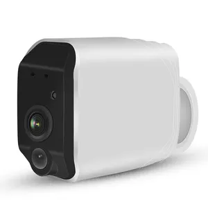 Sensor de movimento sem fio hd1080p, câmera de vigilância ap segurança impermeável com bateria 18650 baixa alimentada em homecctv ip wi-fi