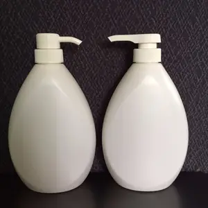 bath gel plastic bottle, 500ml body wash plastic bottle in china