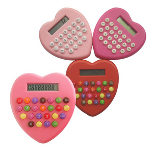 Fantaisie mignon en forme de coeur coloré calculatrice, le véritable <span class=keywords><strong>amour</strong></span> calculatrice - Product Image 6