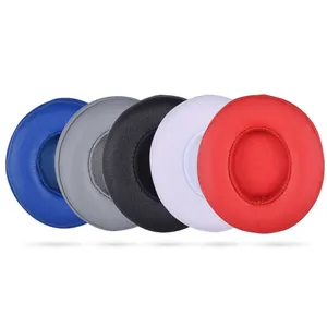 Solo3 Solo2 Dr Dre In Second third Generation Microphone headband adhesive foam pad custom Headphone replacement ear pads