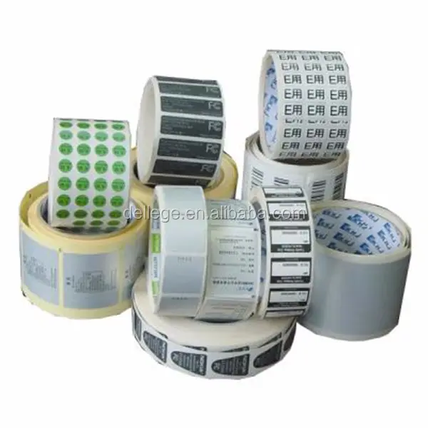 Customized Sturdy And Rub Off Resistant Adhesive Sticker Labels