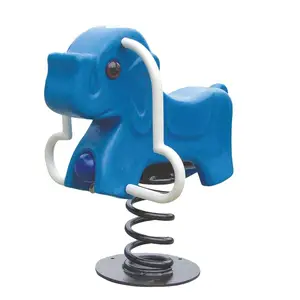 Kids Outdoor Playground Child Plastic Horse Spring Riders