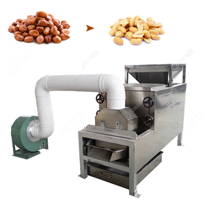 300-500 kg/u Droge Pinda Huid Verwijderen Half Separator en Peeling Machine Pinda Dunschiller - Product Image 3