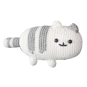 Mignon faites-le vous-même amigurumi animal chat bricolage tricot crochet kit - Product Image 1