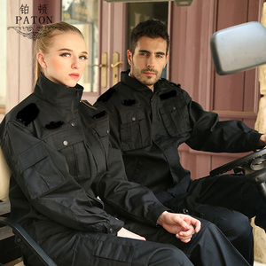 OEM divise tattiche personalizzate fornitura giacca guardia di sicurezza cappotti Set di uniformi della guardia di sicurezza - Product Image 1