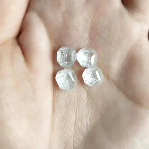 Diamante esculpido de laboratório sintético hpht branco