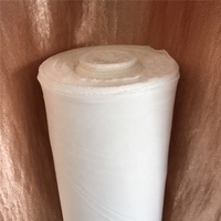 Entretela Fusible 30D, 100% Poliéster, Revestimiento PES PA, Adhesivo, Tela de Voile Tejida para Confección de Prendas