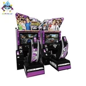 İlk D Arcade Sahne 7 Simülatörü Arcade Araba Yarışı Oyun Makinesi Sikke Işletilen Elektrik Başlangıç D7 Arcade Makinesi