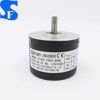 Encodeur Rotatif Industriel SANFENG PIE8-1024-C05D 1024ppr OD 66mm Arbre Solide 8mm Montage à Bride Optique