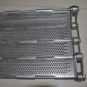 Perforato rete metallica in acciaio inox piastra catena nastro trasportatore