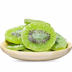 Grosir Organik Dehidrasi Buah Makanan Ringan Sehat Kering Kiwi dengan Kemasan Massal