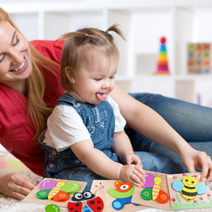 Jigsaw Puzzle Anak-anak, Teka-teki Kayu Lucu Kartun Hewan Intelijen Anak-anak Hadiah Pendidikan Pengasah Otak - Product Image 3
