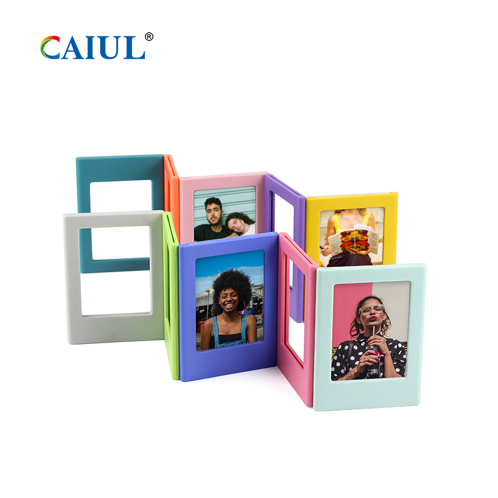 Новый выпуск, магнитные мини-фоторамки на холодильник для камеры Fujifilm Instax, мини-пленка, радостная фоторамка