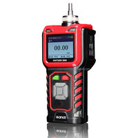 Detector de Gas Metano Portátil con Succión, Detector de Gas CH4, Detector Láser de Fugas de Gas Metano