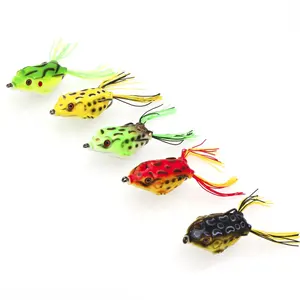 OBSESSION frog lure toma lucana babool baits topwater plastic fishing frog lures soft