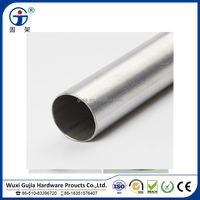Tuyau fin en acier inoxydable de 28 mm, épaisseur de 0,8 mm, pour tuyau rond lisse 201, matériel d'étagère d'atelier, support