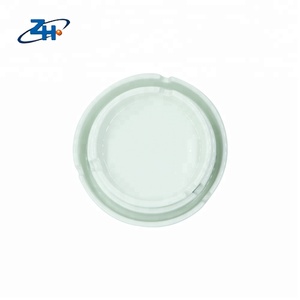 ที่เขี่ยบุหรี่เซรามิกสีขาวแบบทำมือทรงกลมงานตามสั่ง - Product Image 2