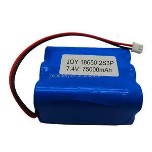 충전식 배터리 팩 휴대용 <span class=keywords><strong>dvd</strong></span> 플레이어 2S3P <span class=keywords><strong>7.4V</strong></span> 7500mah INR18650-25R 2500mAh 셀 - Product Image 1
