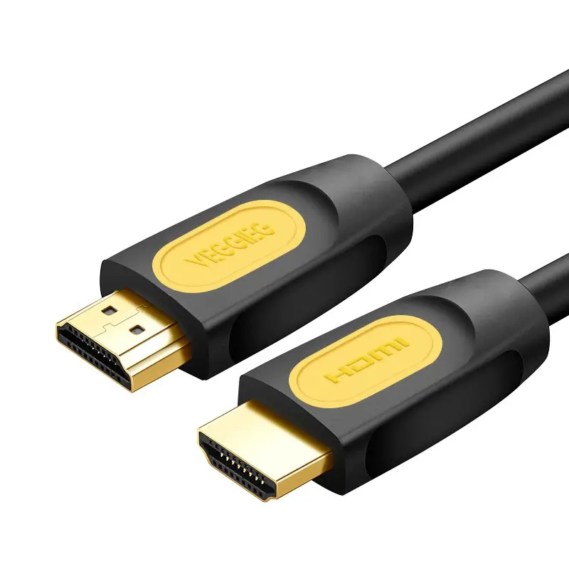 Cazip fiyat yüksek kalite altın kaplama 4K * 2K 2160P 60Hz 3D 18gbps HDMI uzatma kablosu Ethernet ile