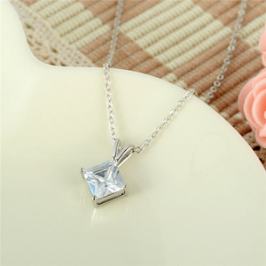 El más nuevo diseño hombres mujeres <span class=keywords><strong>Acero</strong></span> <span class=keywords><strong>inoxidable</strong></span> tarjeta cuadrada COLLAR COLGANTE naipes picas un collar colgante - Product Image 5