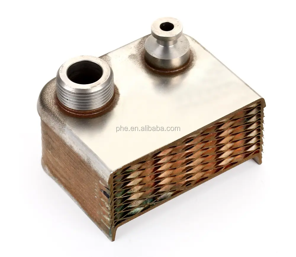 pheasant feathers air recuperator stainless steel brazed aluminum plate fin heat exchanger engine oil coolers