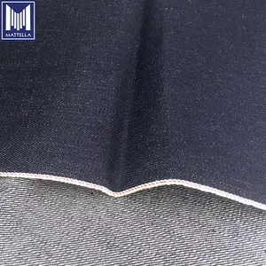 Produttori all'ingrosso di alta qualità spesso 17oz inverno freddo peso massimo indaco 100% cotone giapponese cimosa tessuto denim