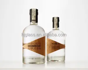 500ml wine bottle with screw lid glass bottle for liquor wine bottle for whisky
