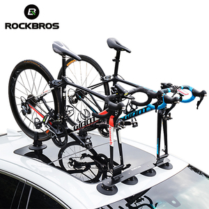 ROCKBROS bolsa de almacenamiento para bicicleta portador de aluminio del techo del coche de la bicicleta de la succión de la Copa Rack con paquete de PVC - Product Image 2