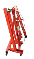 Chèvre de Levage Moteur Pliable 360 Degrés Hydraulique de 1 à 3 Tonnes pour Atelier, Mini Grue Moteur