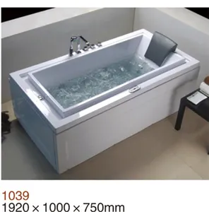 迪拜批发市场的小 jacuzi 亚克力浴缸