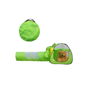 <span class=keywords><strong>Tente</strong></span> de jeu 3 pièces verte <span class=keywords><strong>pour</strong></span> enfants, Tunnel et fosse de boules avec panier de basket-Ball, <span class=keywords><strong>pour</strong></span> garçons et filles - Product Image 4