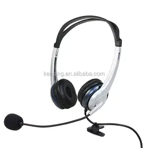 Professional Quick Disconnecting Adaptor Noise Cancelling USB Call Center Headsets With QD Cable