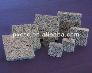 SIC filtro de espuma cerámica 10-40 PPI fundición de aluminio espuma Cerámica/Honeycomb filtro - Product Image 2