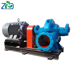 S Series Large packing seal double suction water pumps horizontal centrifugal pump for Clean Water
