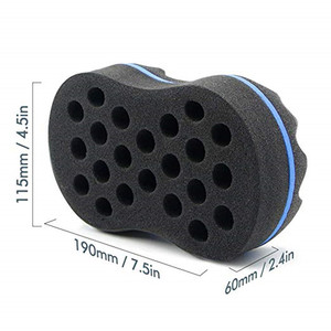 Vente flash : Éponge magique pour cheveux, brosse à boucles, afro, dreadlocks, boucles en spirale, tresses, éponges pour tresser les cheveux, pour cheveux naturels - Product Image 4